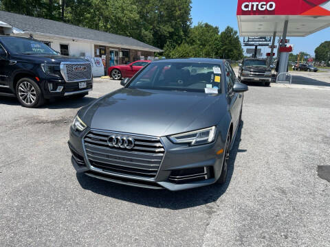 2017 Audi A4 for sale at County Line Car Sales Inc. in Delco NC