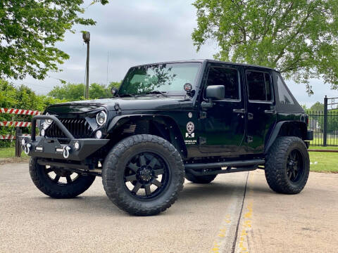 2008 Jeep Wrangler Unlimited for sale at Texas Auto Corporation in Houston TX