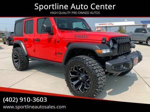 2022 Jeep Wrangler Unlimited for sale at Sportline Auto Center in Columbus NE