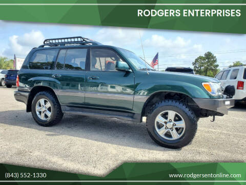 1998 Toyota Land Cruiser for sale at Rodgers Enterprises in North Charleston SC