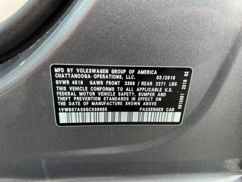 2016 Volkswagen Passat 1.8T SE