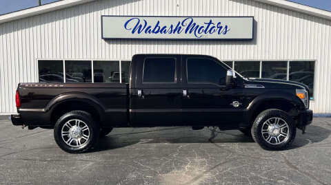 2014 Ford F-250 Super Duty for sale at Wabash Motors in Terre Haute IN