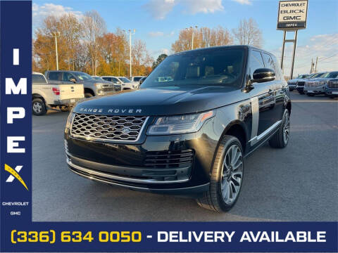 2018 Land Rover Range Rover for sale at Impex Chevrolet GMC in Reidsville NC