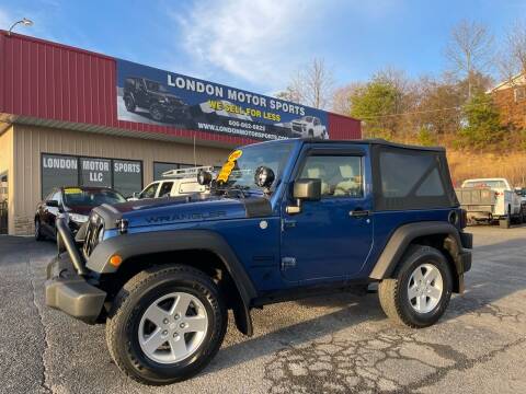 2010 Jeep Wrangler for sale at London Motor Sports, LLC in London KY