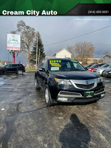 2012 Acura MDX for sale at Cream City Auto in Milwaukee WI