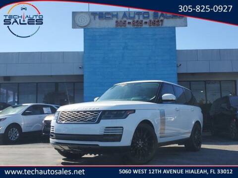 2021 Land Rover Range Rover for sale at Tech Auto Sales in Hialeah FL