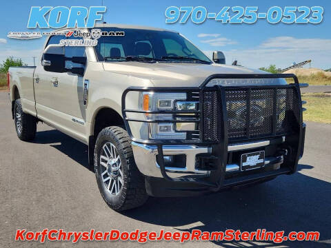 2018 Ford F-250 Super Duty for sale at Tony Peckham @ Korf Motors in Sterling CO