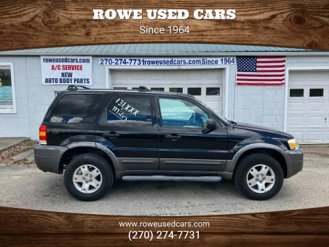 2006 Ford Escape for sale at Rowe Used Cars in Beaver Dam KY