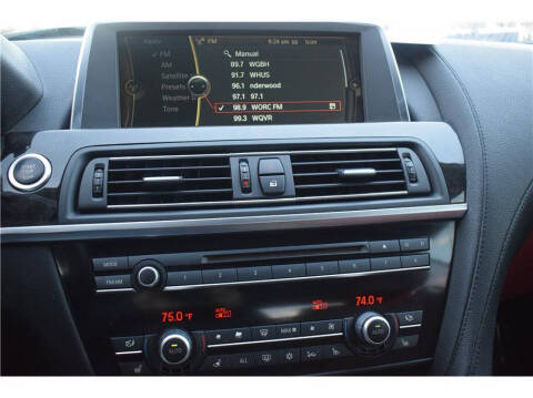 2012 BMW 6 Series 650i