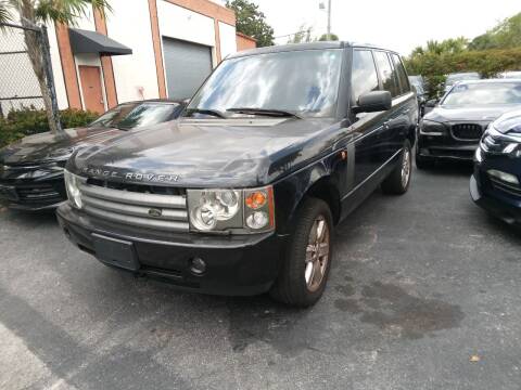 2005 Land Rover Range Rover for sale at LAND & SEA BROKERS INC in Pompano Beach FL
