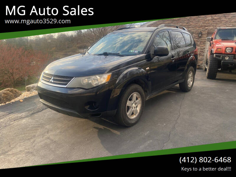 2007 Mitsubishi Outlander for sale at MG Auto Sales in Pittsburgh PA