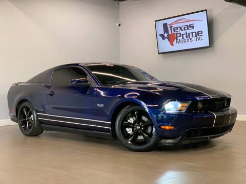 2011 Ford Mustang for sale at Texas Prime Motors in Houston TX