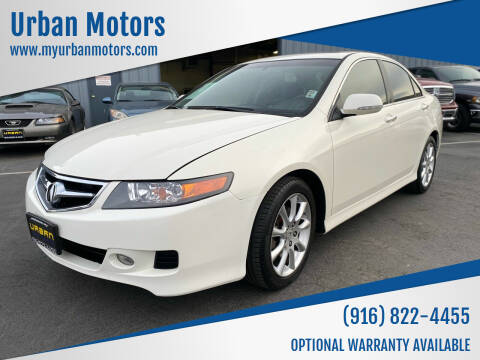 2007 Acura TSX for sale at Urban Motors in Sacramento CA