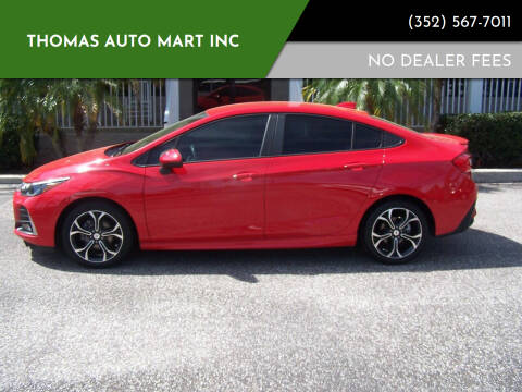 2019 Chevrolet Cruze for sale at Thomas Auto Mart Inc in Dade City FL