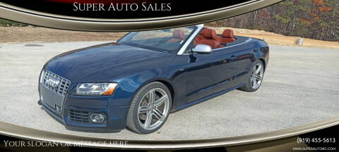 2010 Audi S5 for sale at Super Auto Sales in Fuquay Varina NC