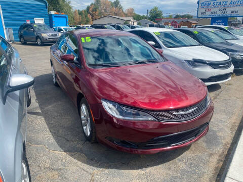 2015 Chrysler 200 for sale at GEM STATE AUTO in Boise ID