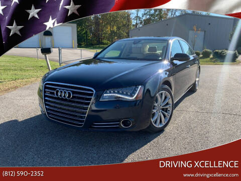 2012 Audi A8 L for sale at Driving Xcellence in Jeffersonville IN