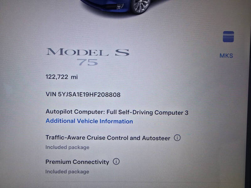 2017 Tesla Model S 75