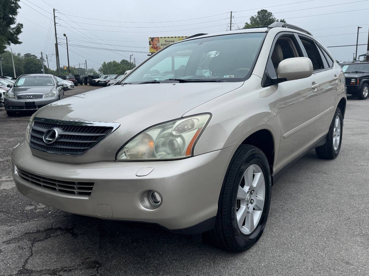 Tan 2007 Lexus RX 400h Base 4dr SUV 1