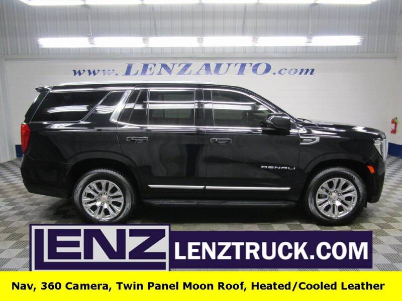 2021 GMC Yukon for sale at LENZ TRUCK CENTER in Fond Du Lac WI