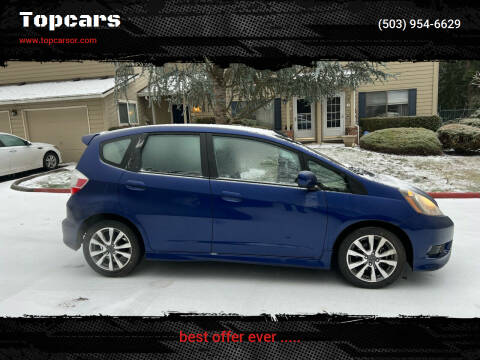2012 Honda Fit for sale at Topcars in Wilsonville OR