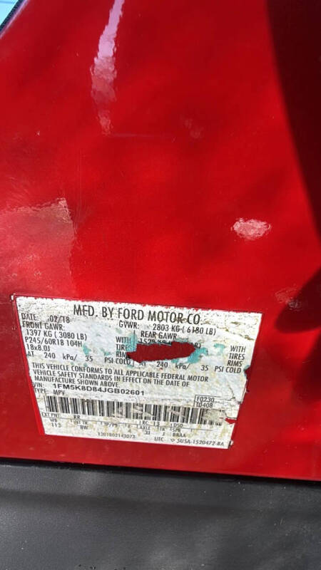 2018 Ford Explorer XLT