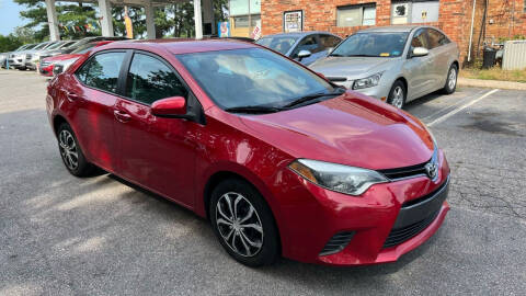 2015 Toyota Corolla for sale at Horizon Auto Sales in Raleigh NC
