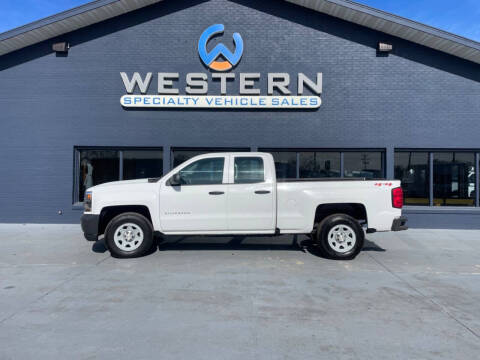 2018 Chevrolet Silverado 1500 for sale at Western Specialty Vehicle Sales in Braidwood IL