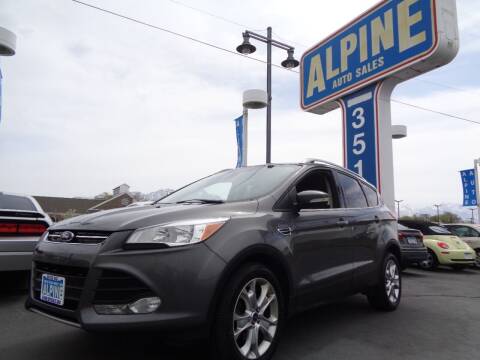 2014 Ford Escape for sale at Alpine Auto Sales in Salt Lake City UT