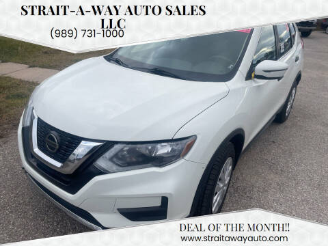 2019 Nissan Rogue for sale at Strait-A-Way Auto Sales LLC in Gaylord MI