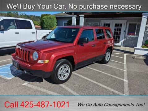 2016 Jeep Patriot for sale at Platinum Autos in Woodinville WA
