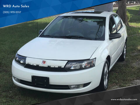 2004 Saturn Ion for sale at WRD Auto Sales in Hollywood FL