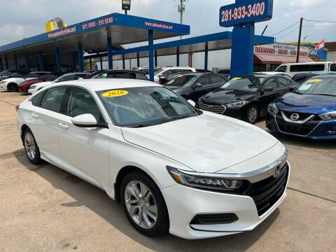 2020 Honda Accord for sale at Auto Selection of Houston in Houston TX