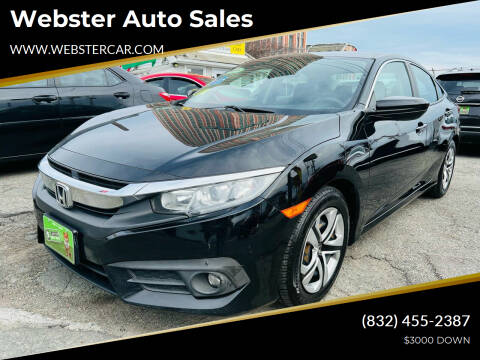 2016 Honda Civic for sale at Webster Auto Sales in Somerville MA