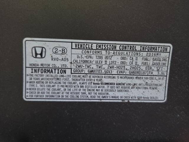 2016 Honda Odyssey