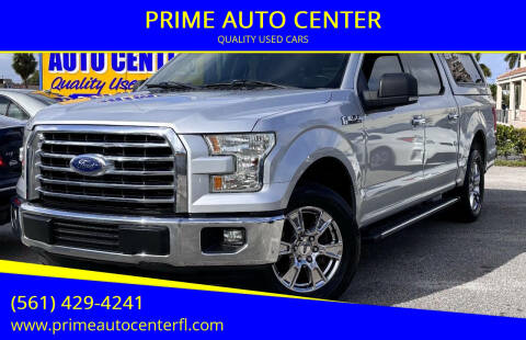 2015 Ford F-150 for sale at PRIME AUTO CENTER in Palm Springs FL