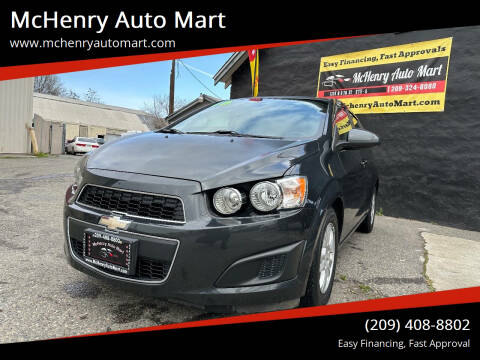2015 Chevrolet Sonic for sale at McHenry Auto Mart in Modesto CA