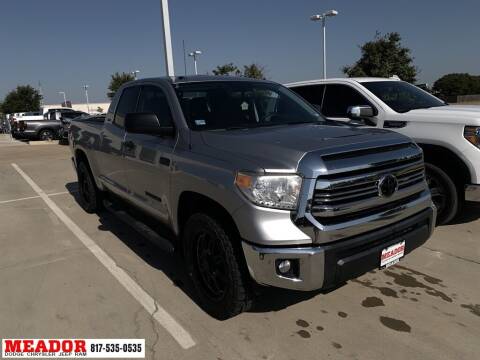 2017 Toyota Tundra for sale at Meador Dodge Chrysler Jeep RAM in Fort Worth TX