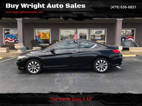 2014 Honda Accord for sale at Buy Wright Auto Sales in Rogers AR