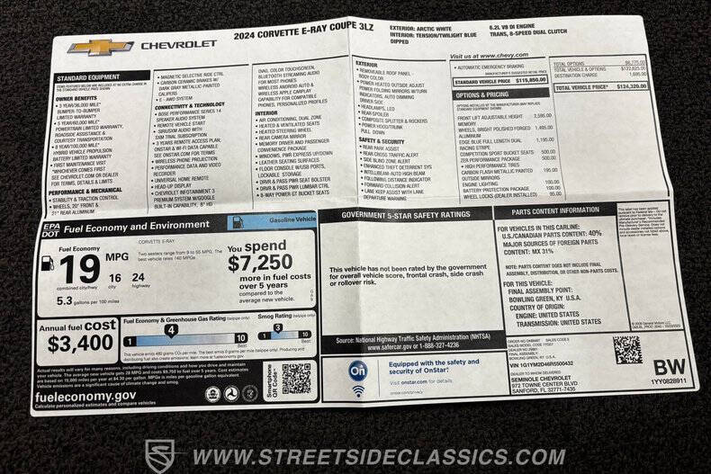 2024 Chevrolet Corvette E-Ray