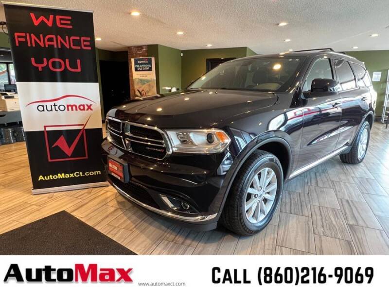 2019 Dodge Durango for sale at AutoMax in West Hartford CT