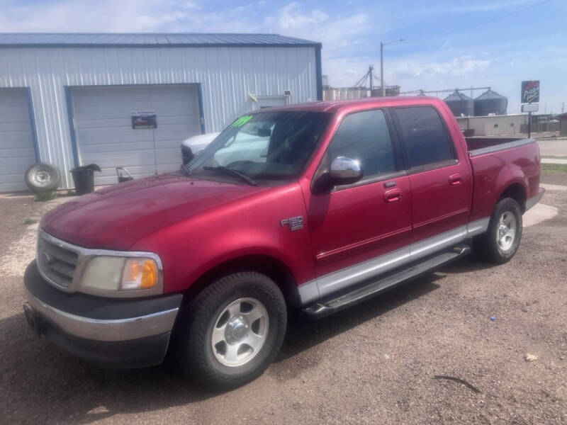Used 2002 Ford F-150 XLT with VIN 1FTRW07L82KB62472 for sale in Oakley, KS