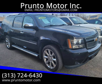 2014 Chevrolet Suburban for sale at Prunto Motor Inc. in Dearborn MI