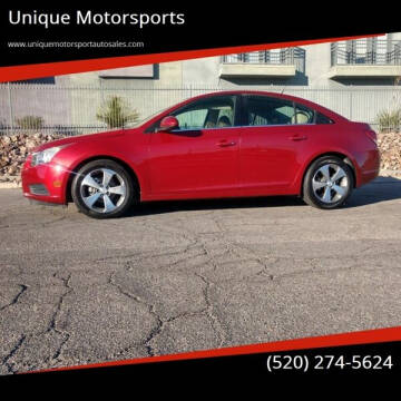 2011 Chevrolet Cruze for sale at Unique Motorsports in Tucson AZ