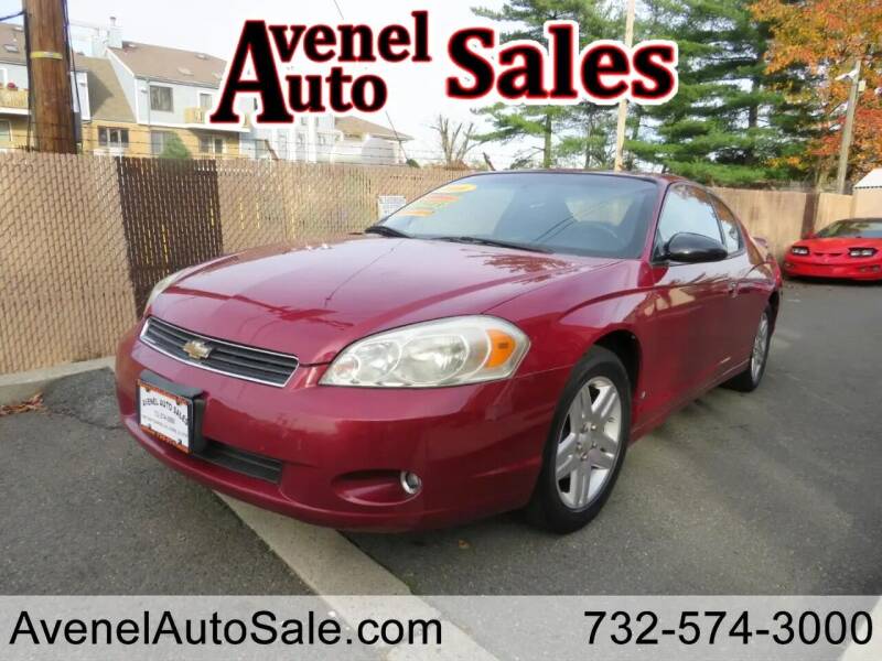 2006 Chevrolet Monte Carlo for sale at Avenel Auto Sales in Avenel NJ