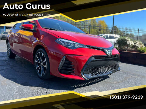 2017 Toyota Corolla for sale at Auto Gurus in Little Rock AR