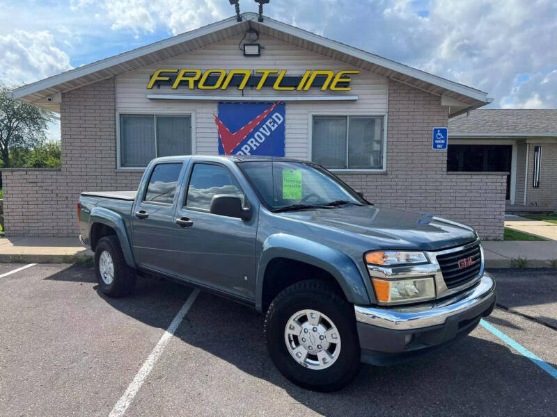 2006 GMC Canyon for sale at Frontline Automotive Services in Carleton MI