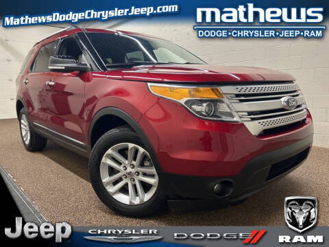 2013 Ford Explorer for sale at MATHEWS DODGE INC in Marion OH