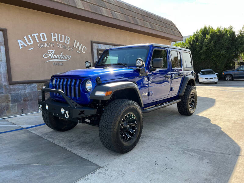 2018 Jeep Wrangler Unlimited for sale at Auto Hub, Inc. in Anaheim CA