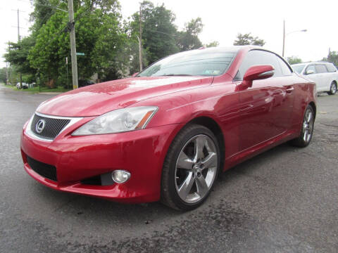 2010 Lexus IS 250C for sale at CARS FOR LESS OUTLET in Morrisville PA